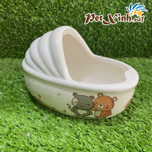 Nhà tắm sứ nôi em bé
