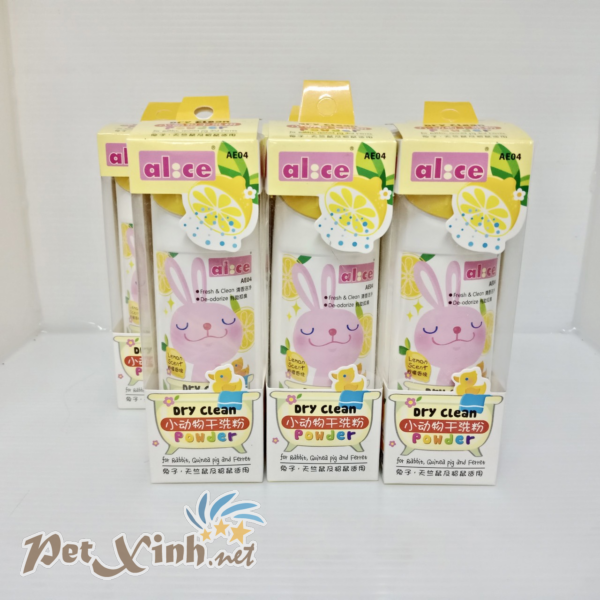 Phấn tắm khô hương chanh Alice