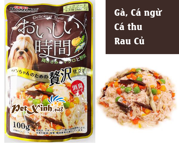thức ăn cho chó doggy man
