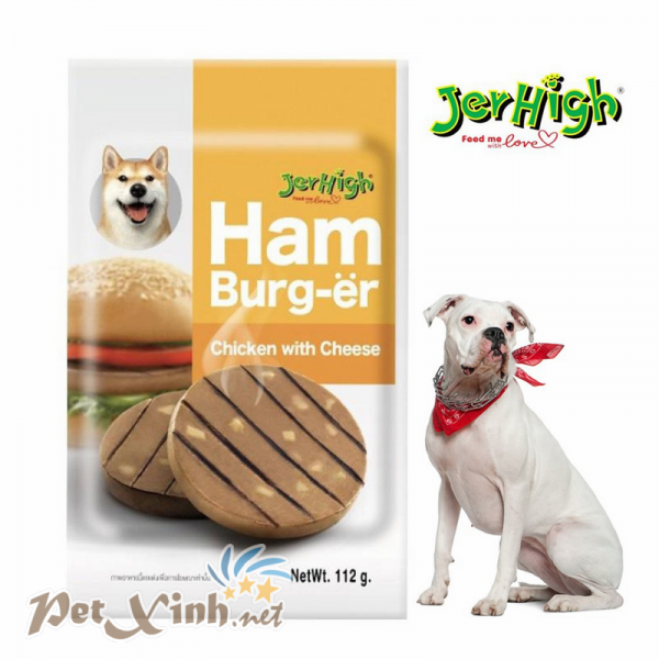 THỊT HAMBURGER JERHIGH CHO CHÓ