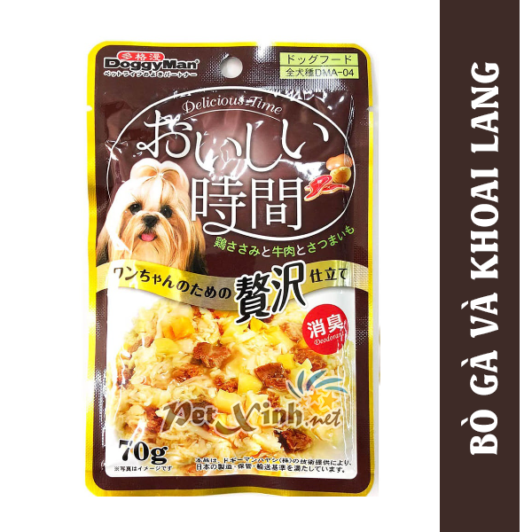 thức ăn cho chó doggy man