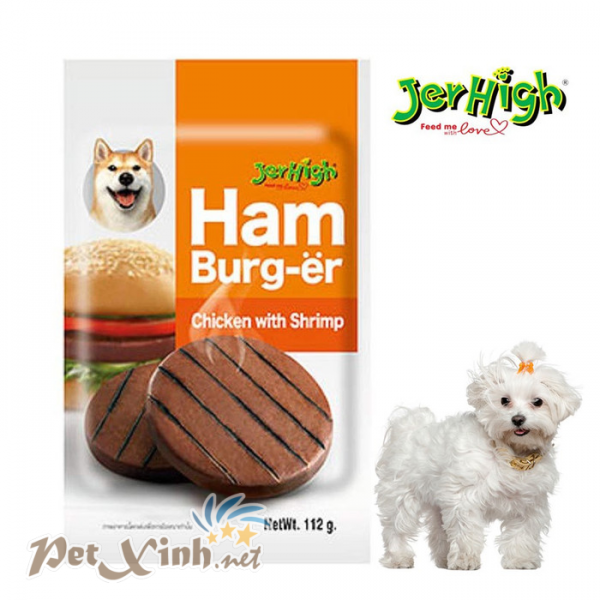 THỊT HAMBURGER JERHIGH CHO CHÓ