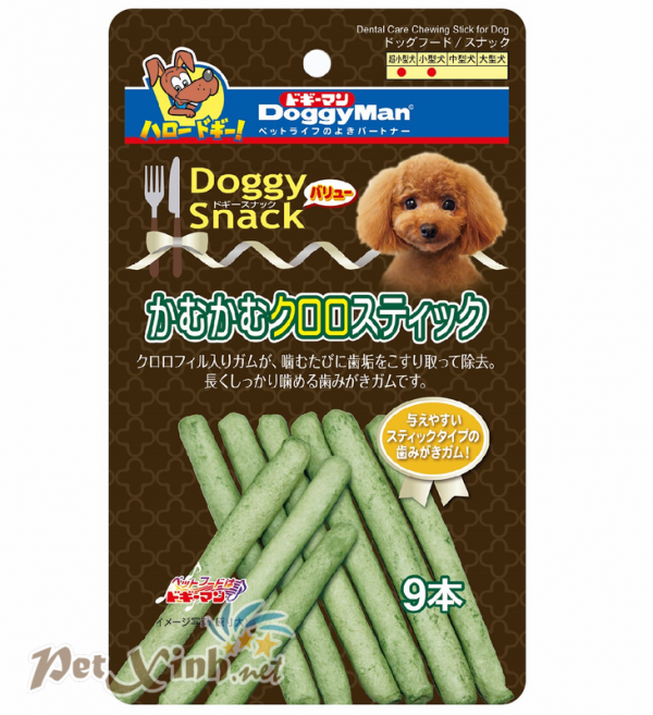 Que gặm da bò giúp thơm miệng Doggy Man
