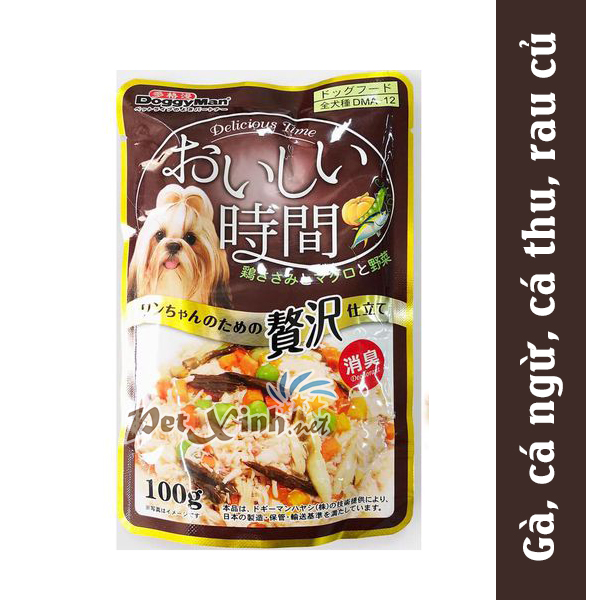 thức ăn cho chó doggy man