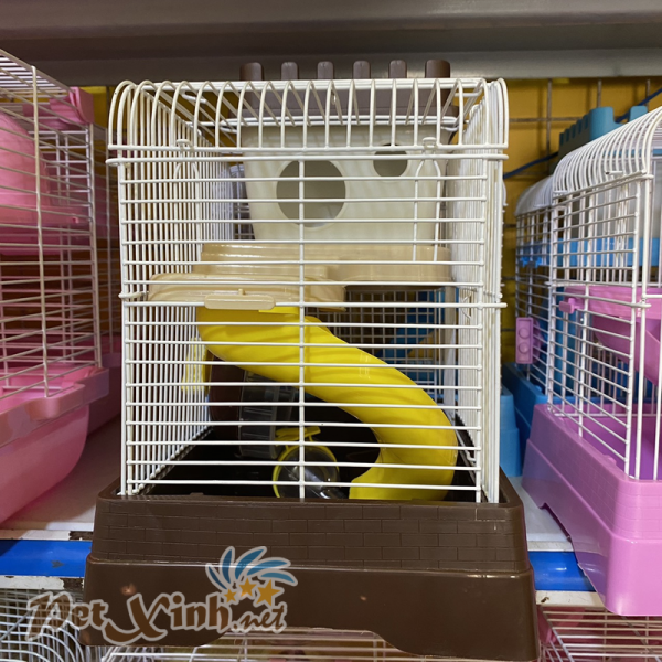 Lồng hamster tường thành mini