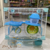 Lồng hamster mica nấm lùn