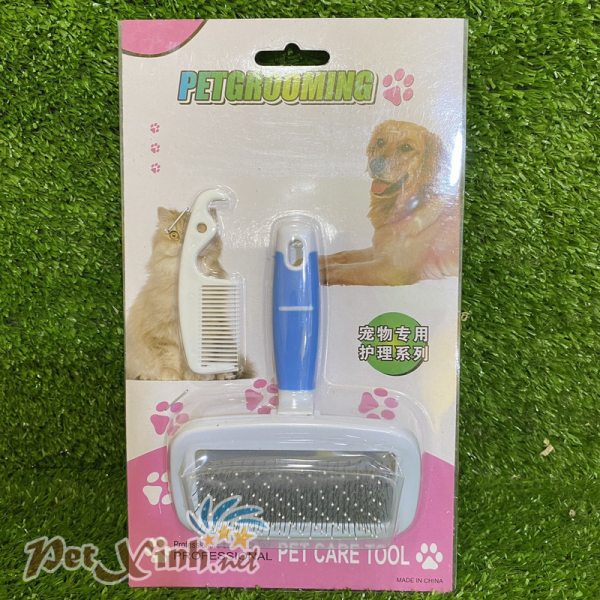 Bộ lược groom lông cho thú cưng