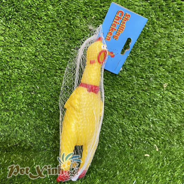 Gà nhựa Shrilling Chicken size nhỏ