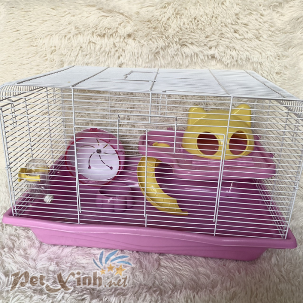 Lồng hamster mặt gấu