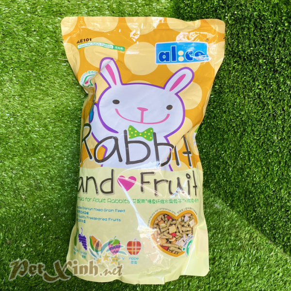 Thức ăn cho thỏ Alice Rabbit and Fruit