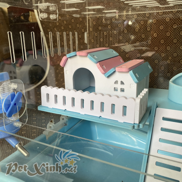 Lồng mica bầu trời xanh