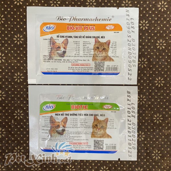 Combo Men tiêu hóa & Vitamin tăng đề kháng Bio