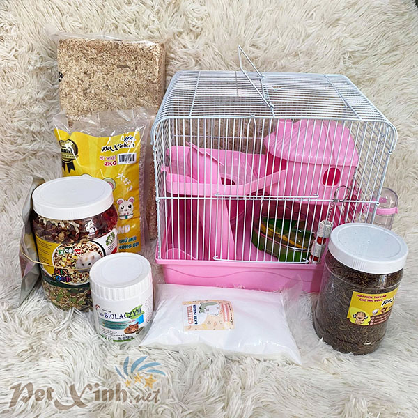 combo hamster pinky