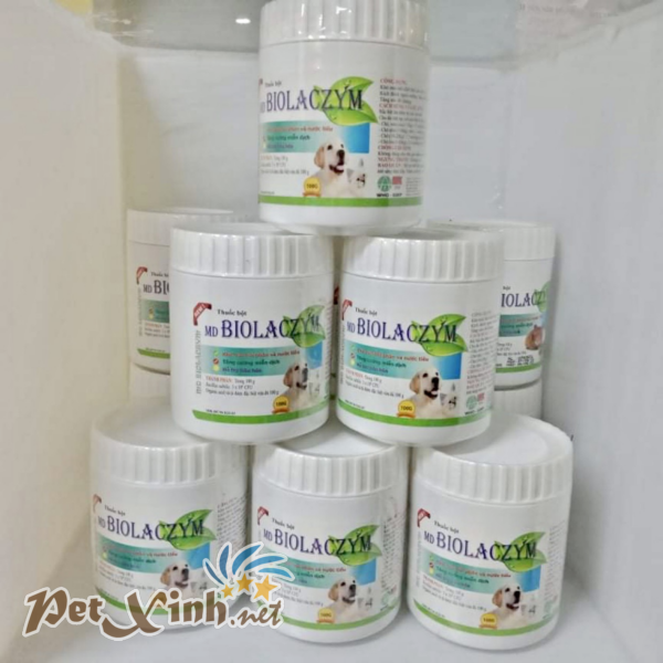 MD Biolaczym hỗ trợ tiêu hóa khử mùi phân và nước tiểu dành cho chó mèo