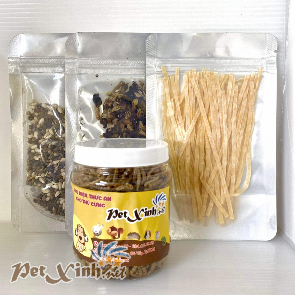combo ăn vặt cho hamster