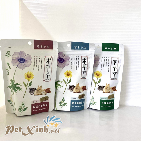 thức ăn thảo dược cho thỏ bọ guinea pig