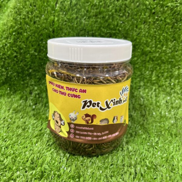 sâu gạo sấy khô hũ 70G