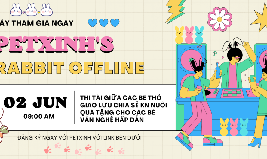 SỰ KIỆN OFFLINE YÊU THỎ PETXINH 6